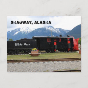 Skagway, Alaska Postkarte