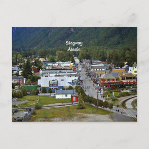 Skagway, Alaska Postkarte