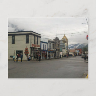 Skagway, Alaska Postkarte