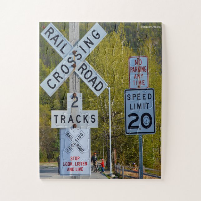 Skagway Alaska Puzzle (Vertikal)