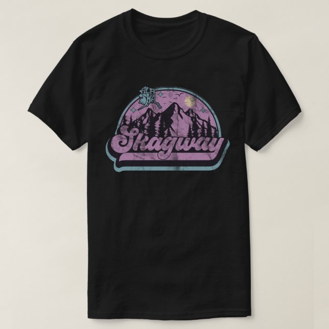 Skagway, Alaska T-Shirt (Design vorne)