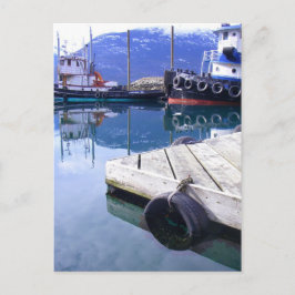 Skagway, Alaska Tugs Postkarte