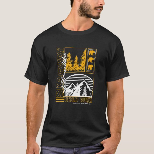 Skagway National Historic Park Klondike Alaska Sou T-Shirt (Vorderseite)