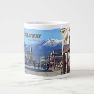 Skagway Tunnel-bohrwagenTasse Jumbo-Tasse