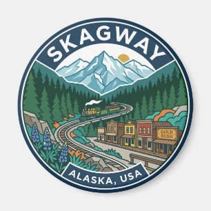 Skagway USA Magnet