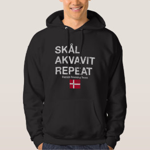 Skal, Akvavit, Dänische Dansk, Dänemark Dänemark D Hoodie