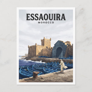 Skala du Port Essaouira Marokko Postkarte