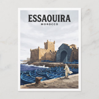 Skala du Port Essaouira Marokko Postkarte