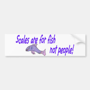 Skala für Fische Autoaufkleber