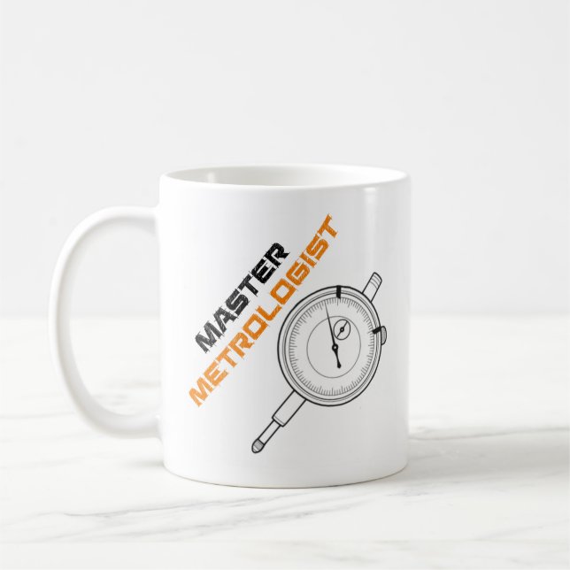 Skala-Indikatorhauptmetrologie-Kaffee-Tasse! Kaffeetasse (Links)