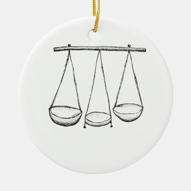 Skala Keramik Ornament (Vorne)