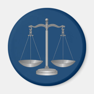 Skalen von Gerechtigkeit Magnet
