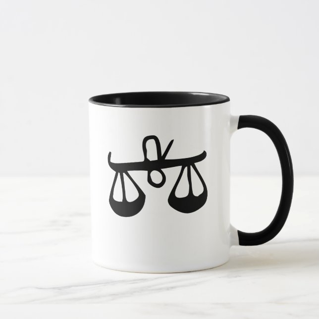 Skalen von Jusice Tasse (Rechts)
