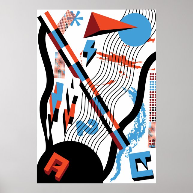 Skalenwelle Poster (Vorne)