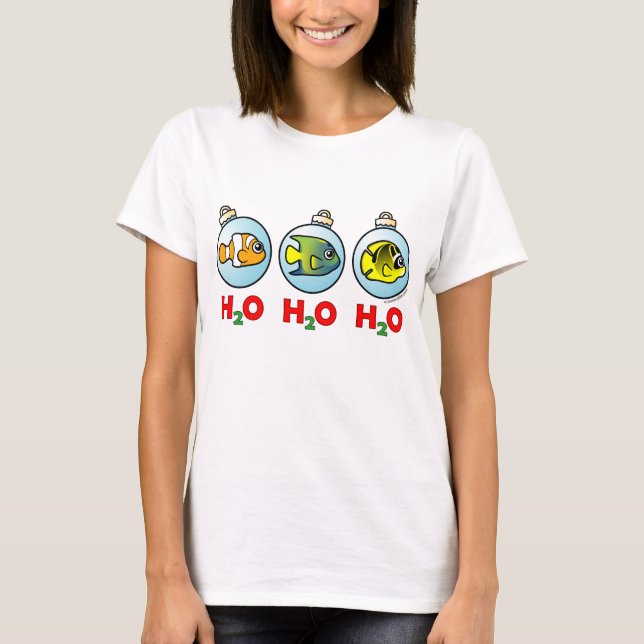 Skalierbar H2O H2O H2O H2O T-Shirt (Vorderseite)