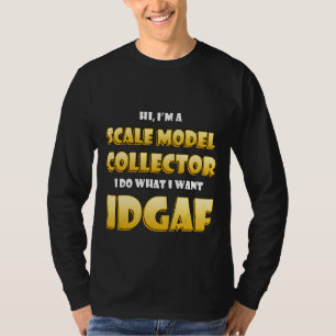 Skalierbares Modell Sammelradargerät seltene Samme T-Shirt