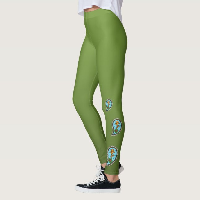 Skaliert die Goldfish-Leggings Leggings (Links)