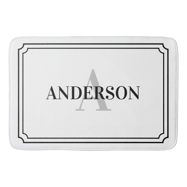 Skalierte Eckbadematte Badematte (Vorderseite)