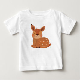 Skandi-Folk-Rehkind-Baby-T-Shirt Wald Reh  Baby T-shirt