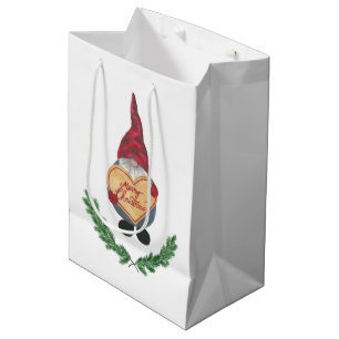 Skandi Tomten Weihnachtsmann Mittlere Geschenktüte