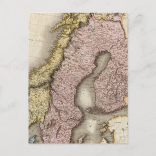 Skandinavien 2 postkarte