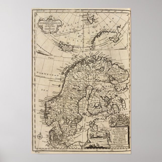 Skandinavien 4 poster (Vorne)