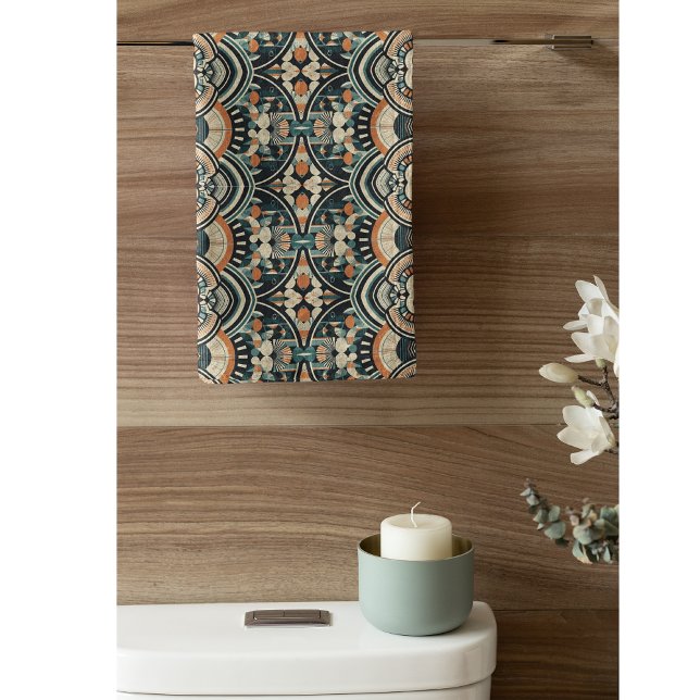 Skandinavien Art Déco Badhandtuch Set (Von Creator hochgeladen)