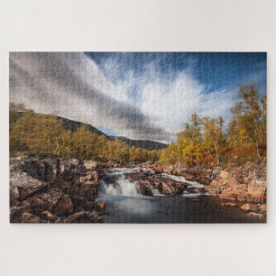 Skandinavien Herbstlandschaft Puzzle