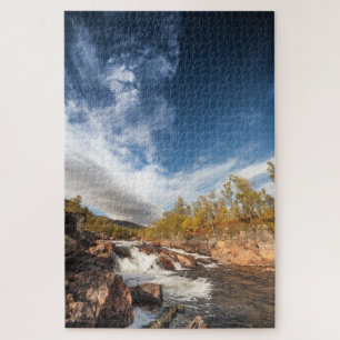Skandinavien Landschaft Puzzle