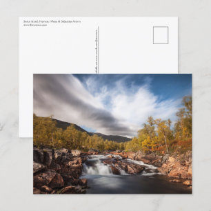 Skandinavien Landschaftliches Foto Postkarte