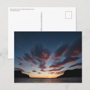 Skandinavien Landschaftliches Foto Postkarte