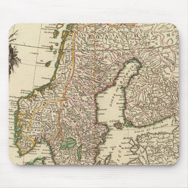 Skandinavien Mousepad (Vorne)