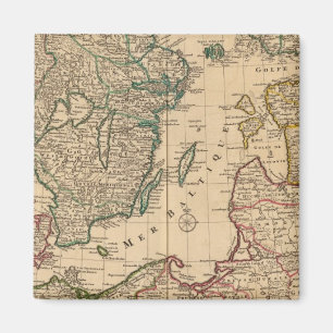 Skandinavien, Ostsee, Schweden, Dänemark Magnet