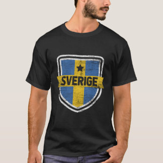 Skandinavien Schweden Grau T-Shirt