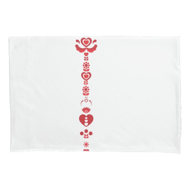 Skandinavien Weihnachten Moderne Muster Pillowcase Kissenbezug (Vorderseite)