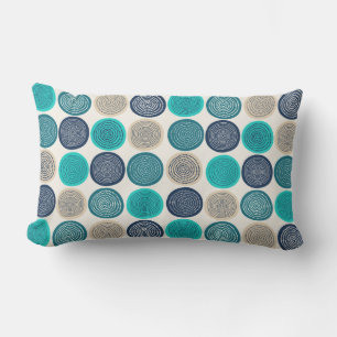 Skandinavier Circle Dots Mandala Muster 1 Kissen Für Draußen