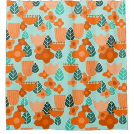 Skandinavier Frühling Duschvorhang