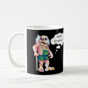Skandinavier Funny Looking Liebe Troll Kaffeetasse