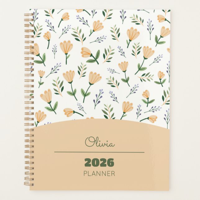 Skandinavier Gelbe Flora Planer (Vorderseite)
