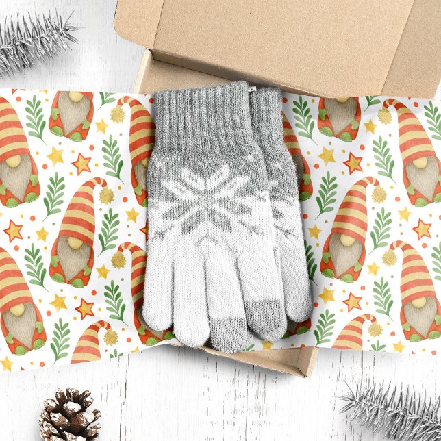 Skandinavier Gnome Weihnachten Seidenpapier (Von Creator hochgeladen)