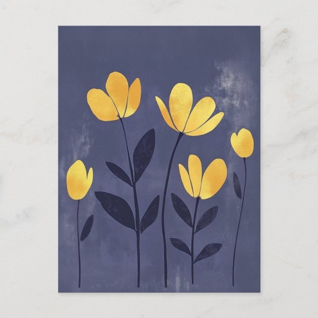 Skandinavier Minimalistisch #181 Postkarte (Vorderseite)