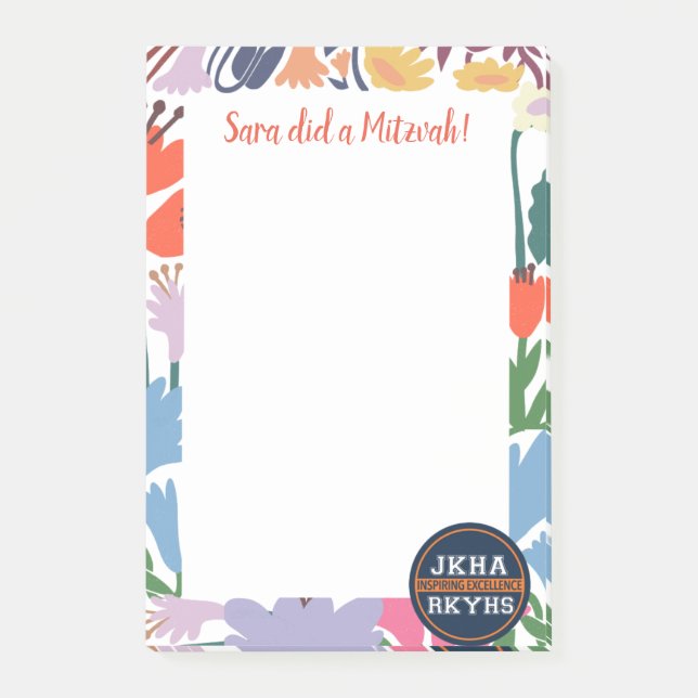 Skandinavier Post-it Klebezettel (Vorderseite)