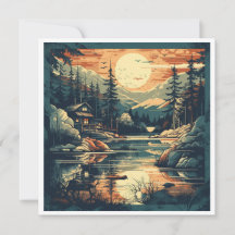 Skandinavier Retro Art Zuhause