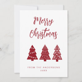 Skandinavier Weihnachtsfeiertag Feiertagskarte