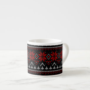 Skandinavisch, Stricken Espressotasse