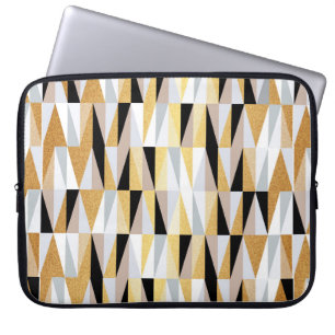 skandinavische Design Dreiecke nahtlos Muster vin Laptopschutzhülle