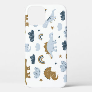 Skandinavische Dinosaurier, Sterne, Regenbögen, Il Case-Mate iPhone Hülle
