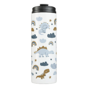 Skandinavische Dinosaurier, Sterne, Regenbögen, Il Thermosbecher