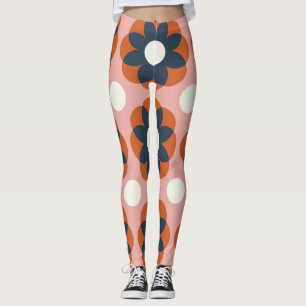 skandinavische Flora: Vintages Nahtloses Design Leggings