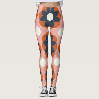skandinavische Flora: Vintages Nahtloses Design Leggings